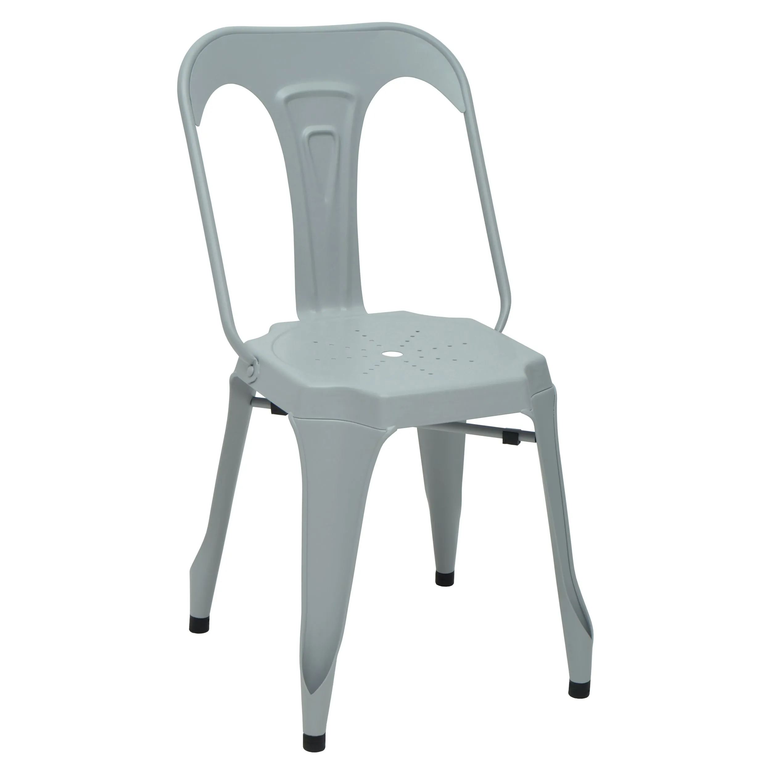 Lot de 2 chaises Industry - gris