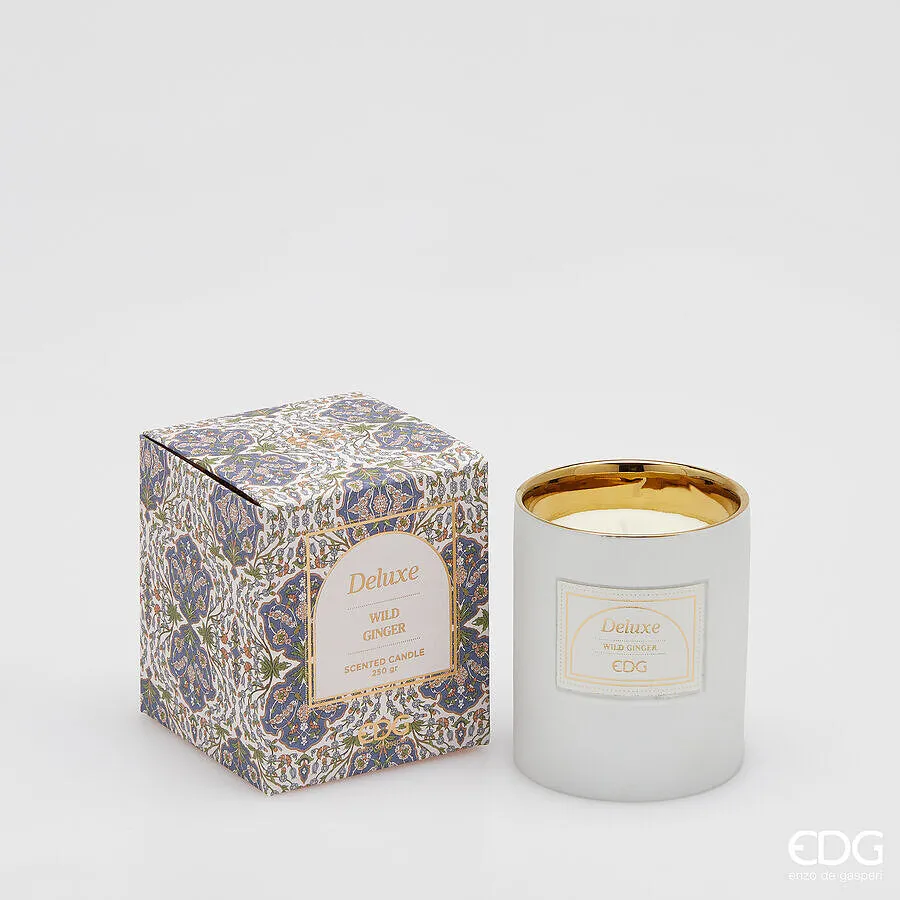 EDG Enzo De Gasperi Deluxe Candle with Scent H 9.5 Cm D 8 Cm Wild Ging