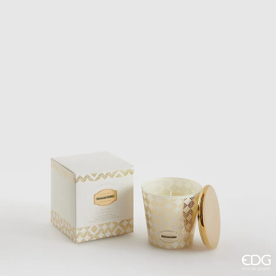 EDG Enzo De Gasperi Enigma Candle with Scent H 8 Cm 160 Gr Moroccan Am