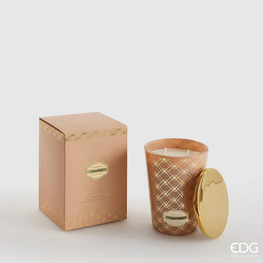 EDG Enzo De Gasperi Enigma Candle with Scent H 12 Cm 360 Gr Tonka Clov