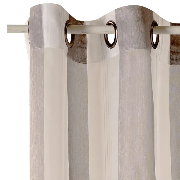 Voilage TIMEO coloris blanc 140 x 260 cm - 4MURS