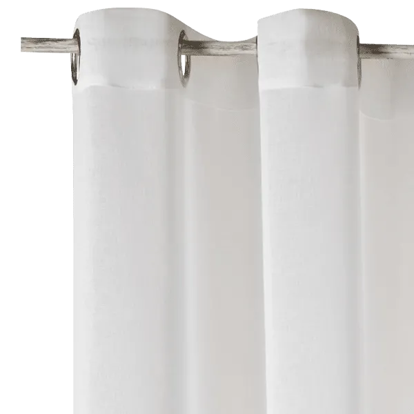 Voilage ZEPHYR coloris blanc 140 x 280 cm - 4MURS