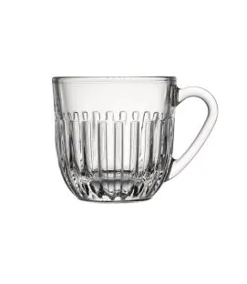 Tasse à expresso transparent verre pressé 9 cl Ø 6,1 cm Ouessant La Rochere