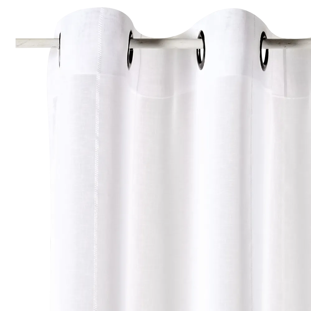 Voilage CALVI coloris blanc 240 x 260 cm - 4MURS