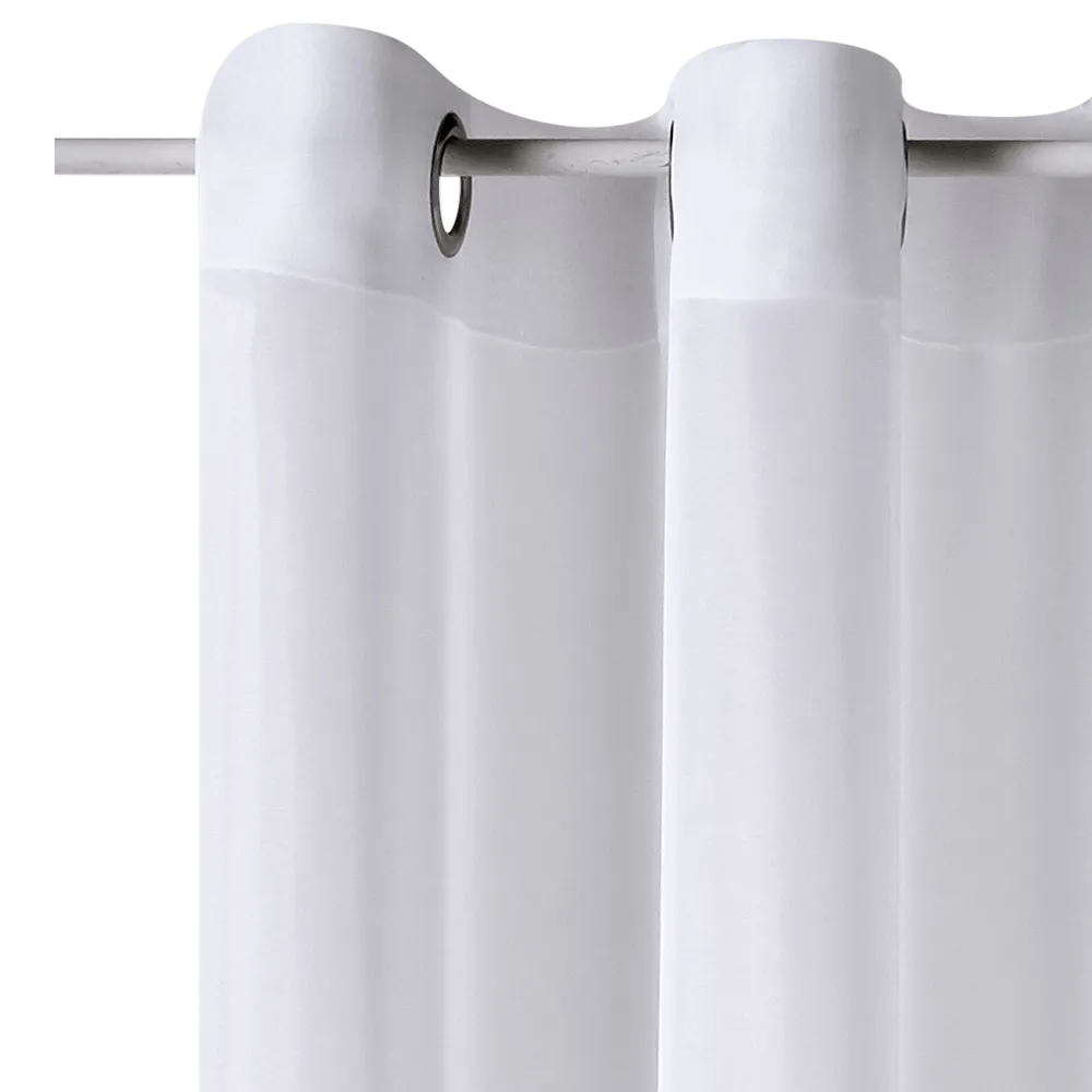 Voilage VOILE CHIC coloris blanc 145 x 240 cm - 4MURS