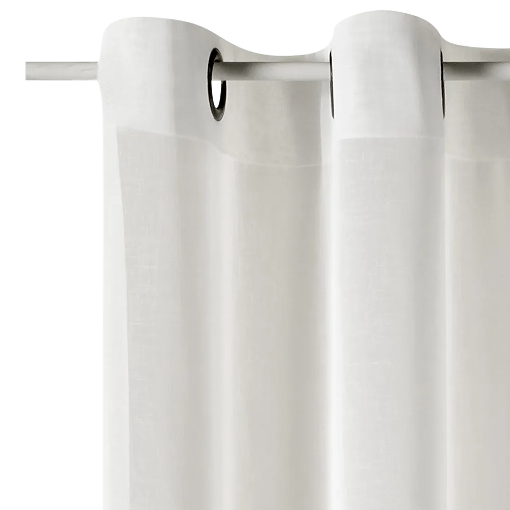 Voilage LINETTE coloris beige 145 x 240 cm - 4MURS