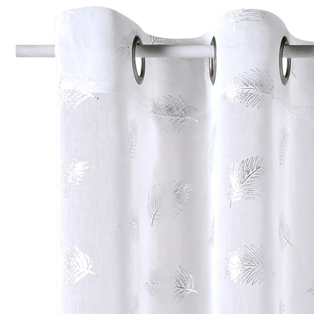 4MURS Voilage FUEGO coloris blanc 140 x 240 cm - 4MURS