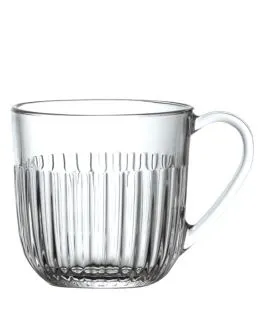 Tasse transparent verre pressé 25 cl Ø 8,5 cm Ouessant La Rochere