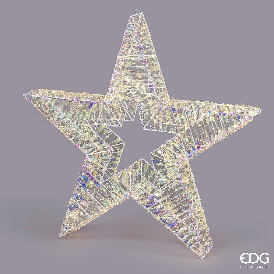 EDG Enzo De Gasperi Decoro Stripes Christmas Star 2400 Microled D 100