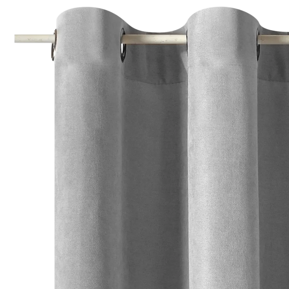 Rideau WALL STREET coloris gris perle 145 x 260 cm - 4MURS