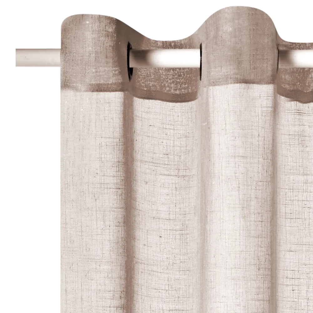 Voilage ENZOY coloris lin 140 x 240 cm - 4MURS