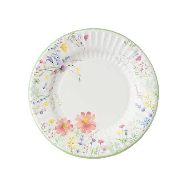 Givi Plates The Garden D 21 Cm Cf 8 Pcs White