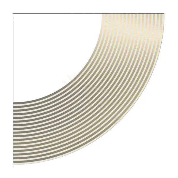 Givi Elegance Napkins 33 x 33 Cm Champagne Cf 16 Pcs