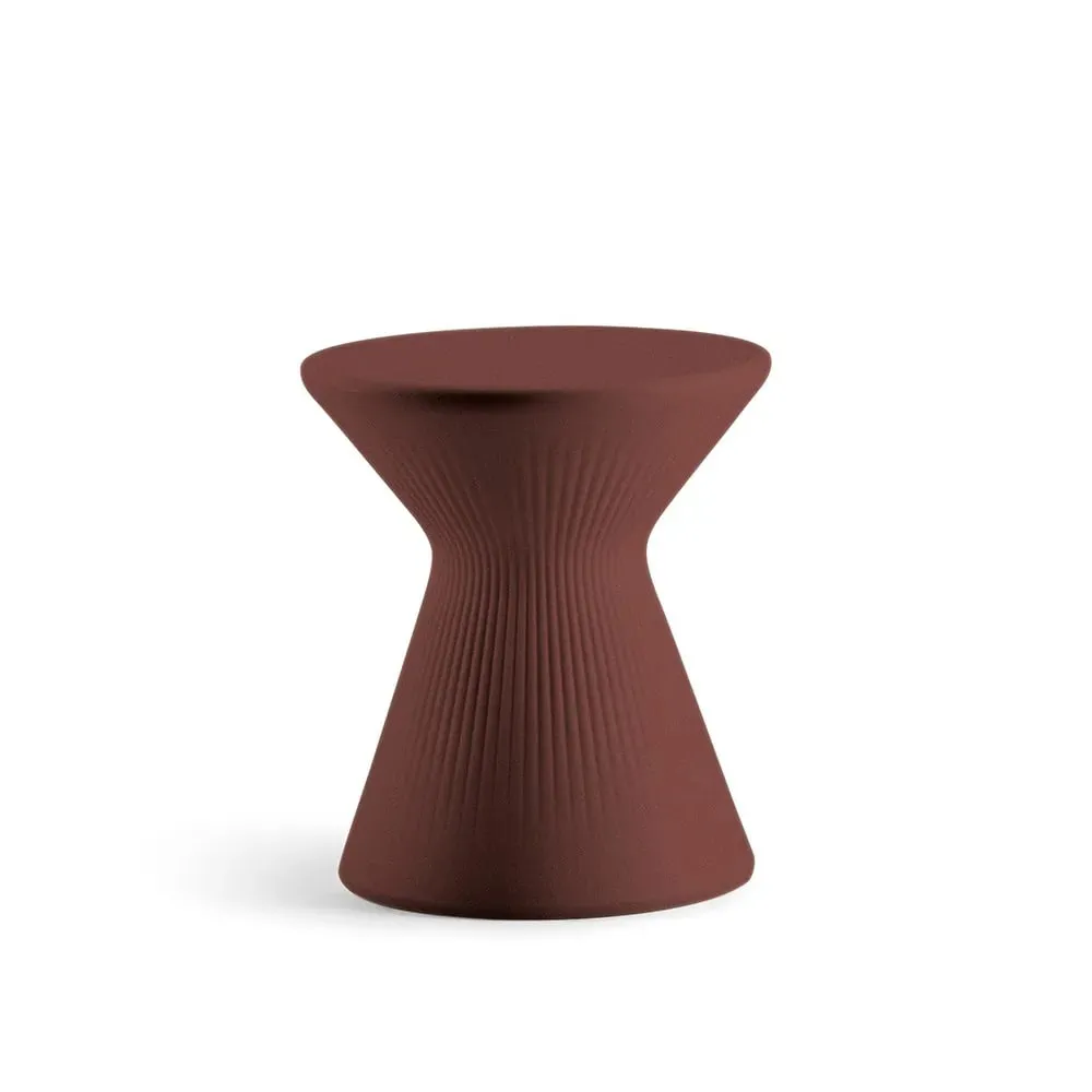 Plust Stool Fade Low Indoor & Outdoor Clay