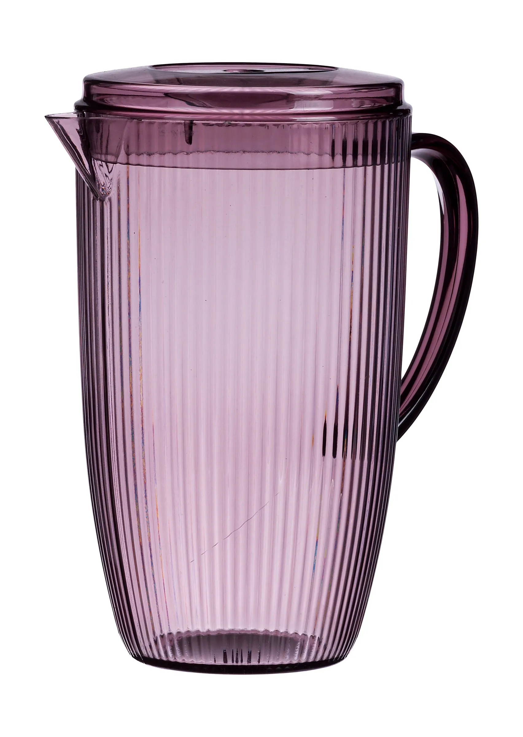 Italian Gift Plastic Carafe Pangar Ass. 2.5 Lt Grey Blue or Purple 1 P