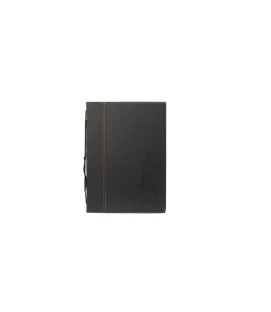 Carte des vins rectangulaire noir 8 vues ajoutables Securit