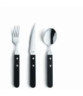 Cuillère de table noir inox 18/0 20 cm Amefa