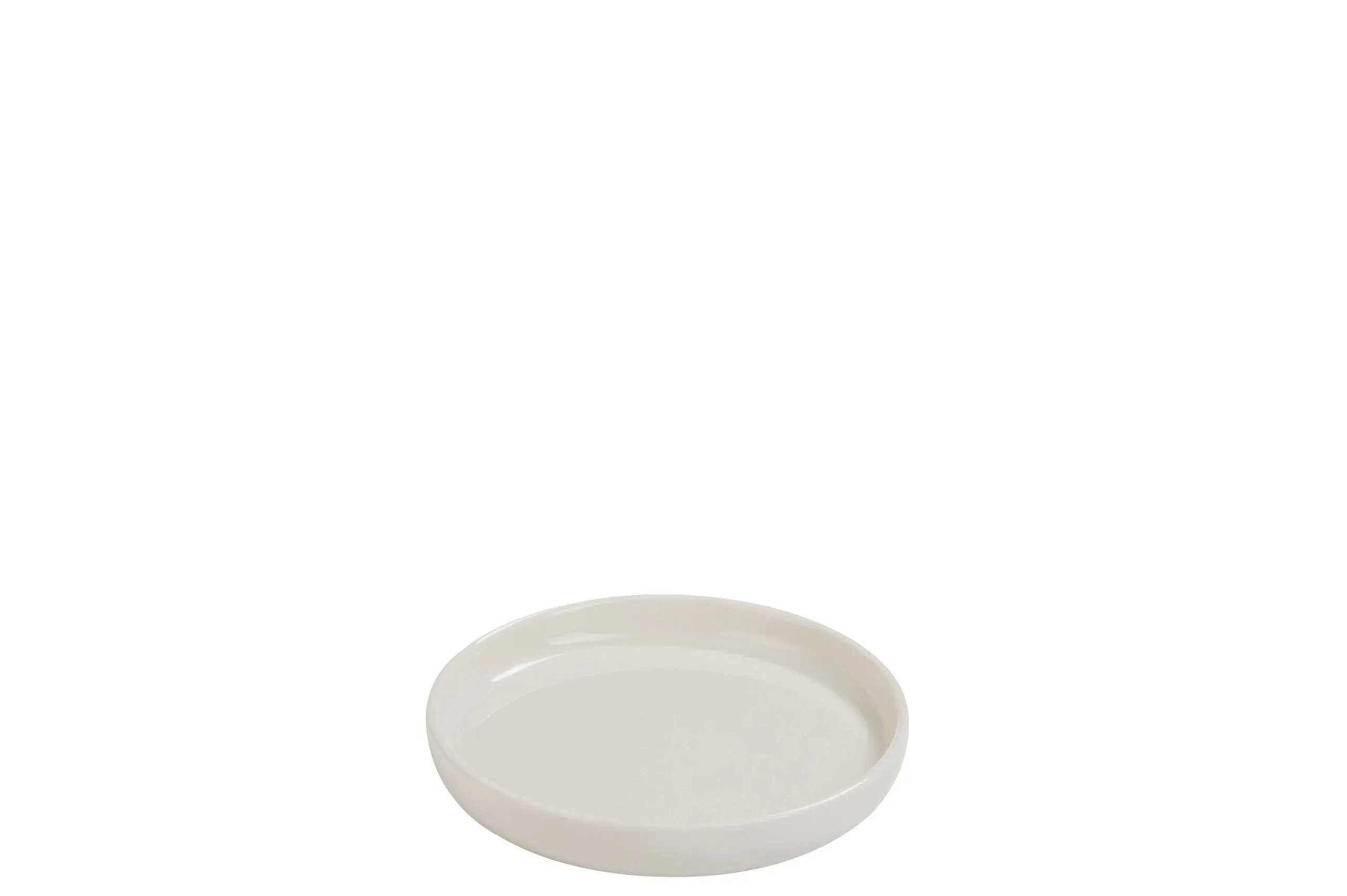 Assiette mini rebord porcelaine blanc
