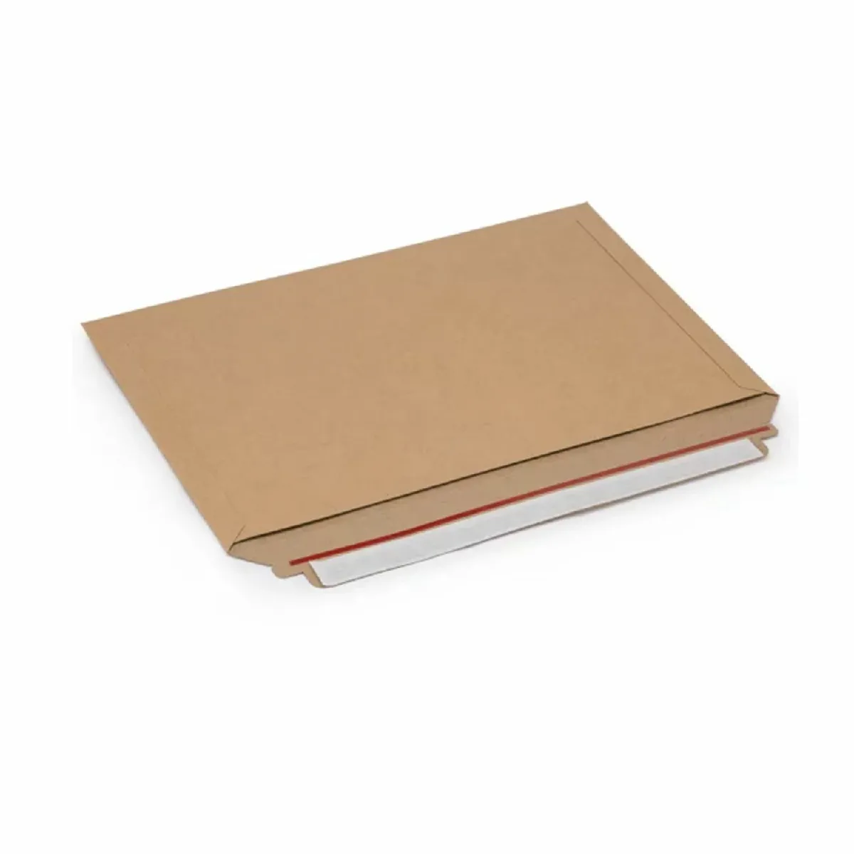 Pochettes cartonnées - Fermeture adhésive - Recyclable - 33,4 x 23,4 cm