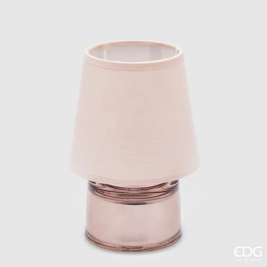 EDG Enzo De Gasperi Cozy Table Lamp H 18 Cm D 12 Cm IP 20 Rose Gold Gi