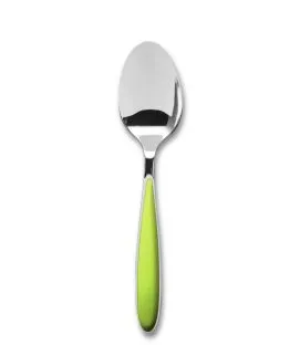 Cuillère de table vert inox 20,5 cm Amande Tarrerias Bonjean