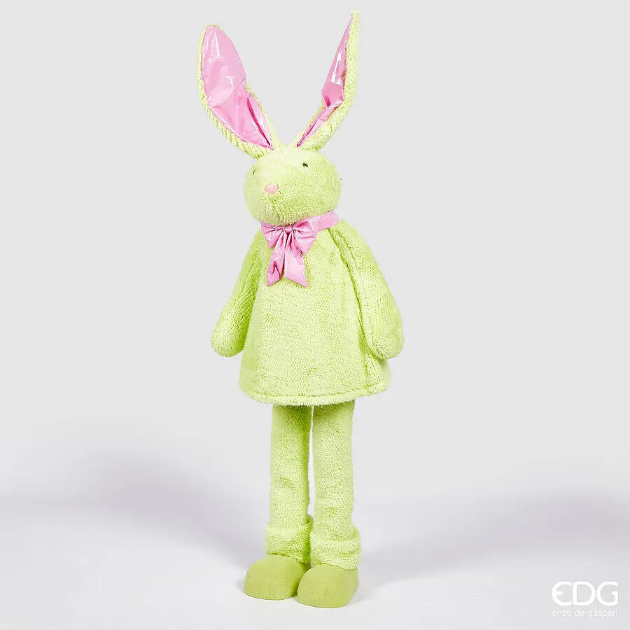 EDG Enzo De Gasperi Decor Plush Rabbit Dance H 155 Cm D 40 Cm Light Gr