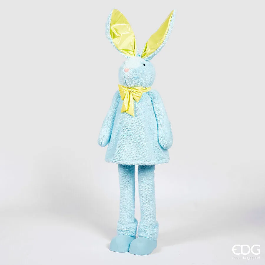 EDG Enzo De Gasperi Decor Plush Rabbit Dance H 155 Cm D 40 Cm Light Bl
