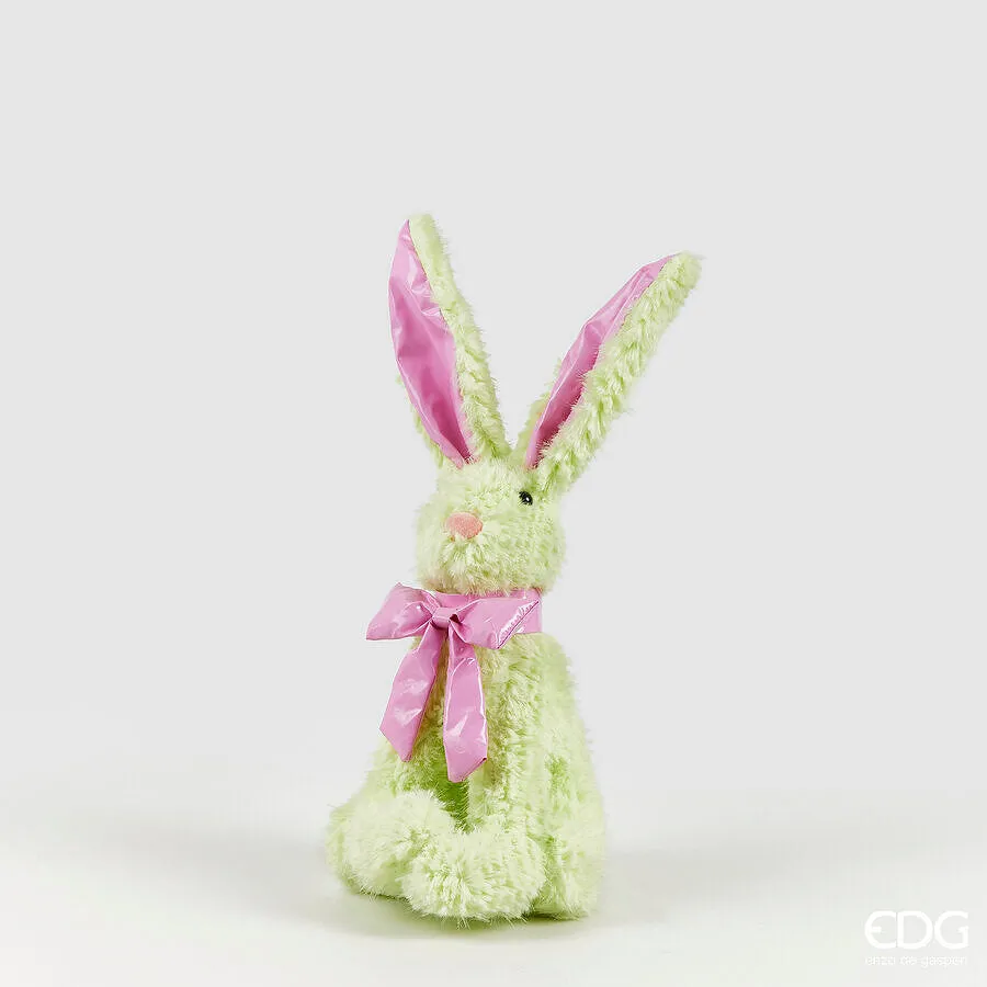EDG Enzo De Gasperi Decor Plush Rabbit H 36 Cm L 17 Cm L 15 Cm Light G