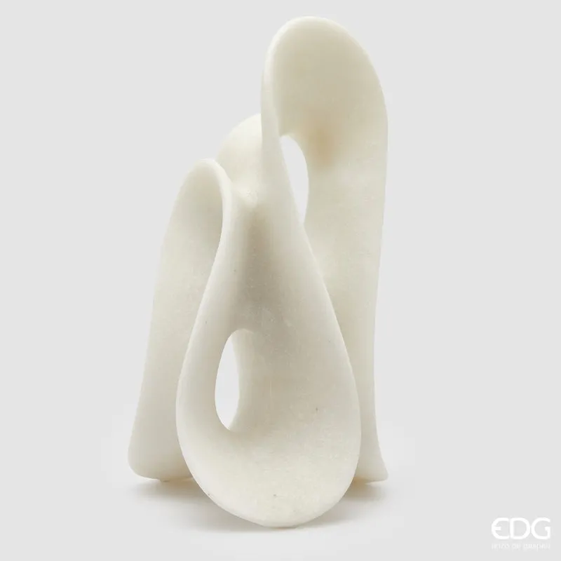 EDG Enzo De Gasperi Sculpture Fluid Design H 39 Cm L 20.5 Cm L 18.5 Cm