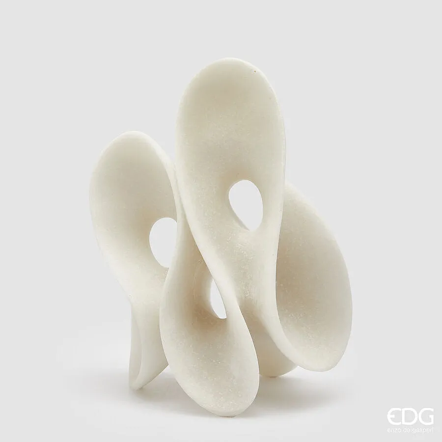 EDG Enzo De Gasperi Fluid Design Sculpture H 31.5 Cm L 23.5 Cm L 16.5