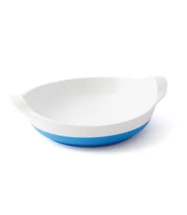 Assiette creuse rond bleu mélamine Ø 21,2 cm Vaisselle Enfance Plastorex