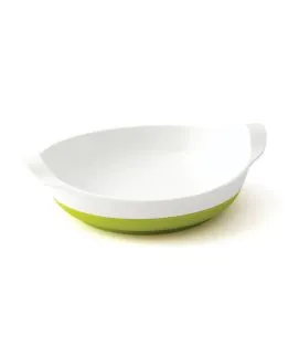 Assiette creuse rond vert mélamine Ø 21,2 cm Vaisselle Enfance Plastorex