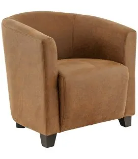 Fauteuil brun clair 70x72x69 cm Cuba