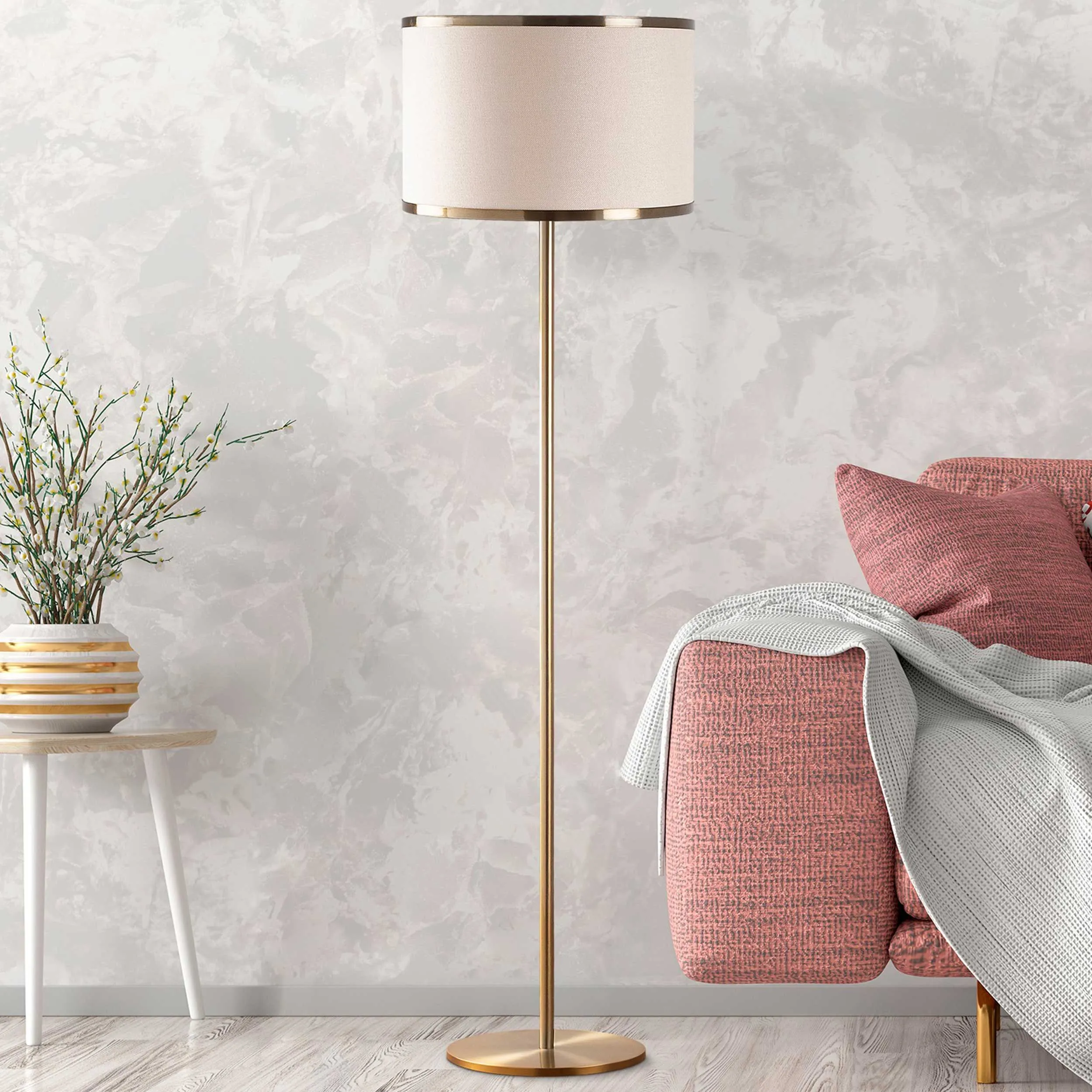 Way Lampadaire | CORPS EN MÉTAL | Vintage