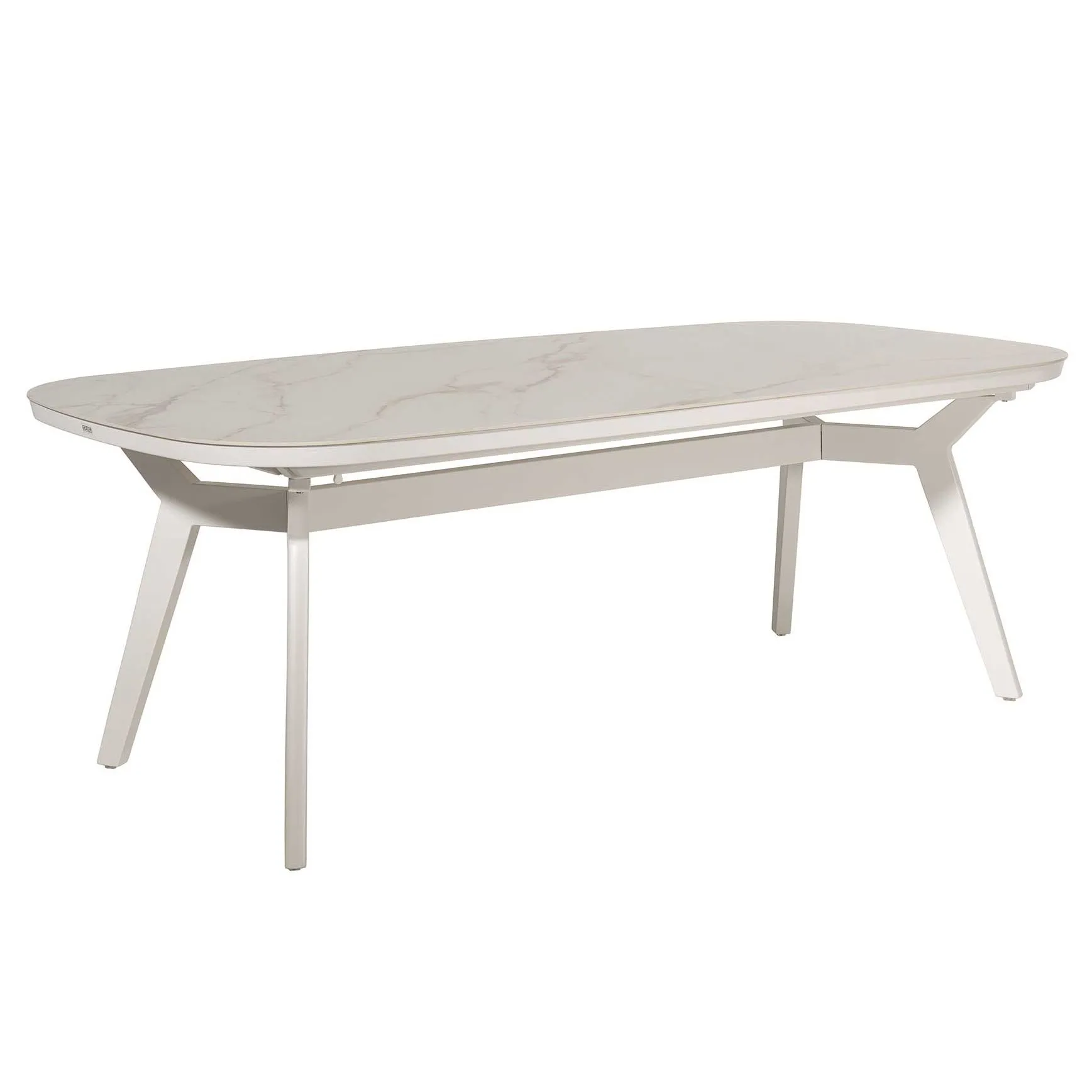 Table de jardin Ghana - blanc