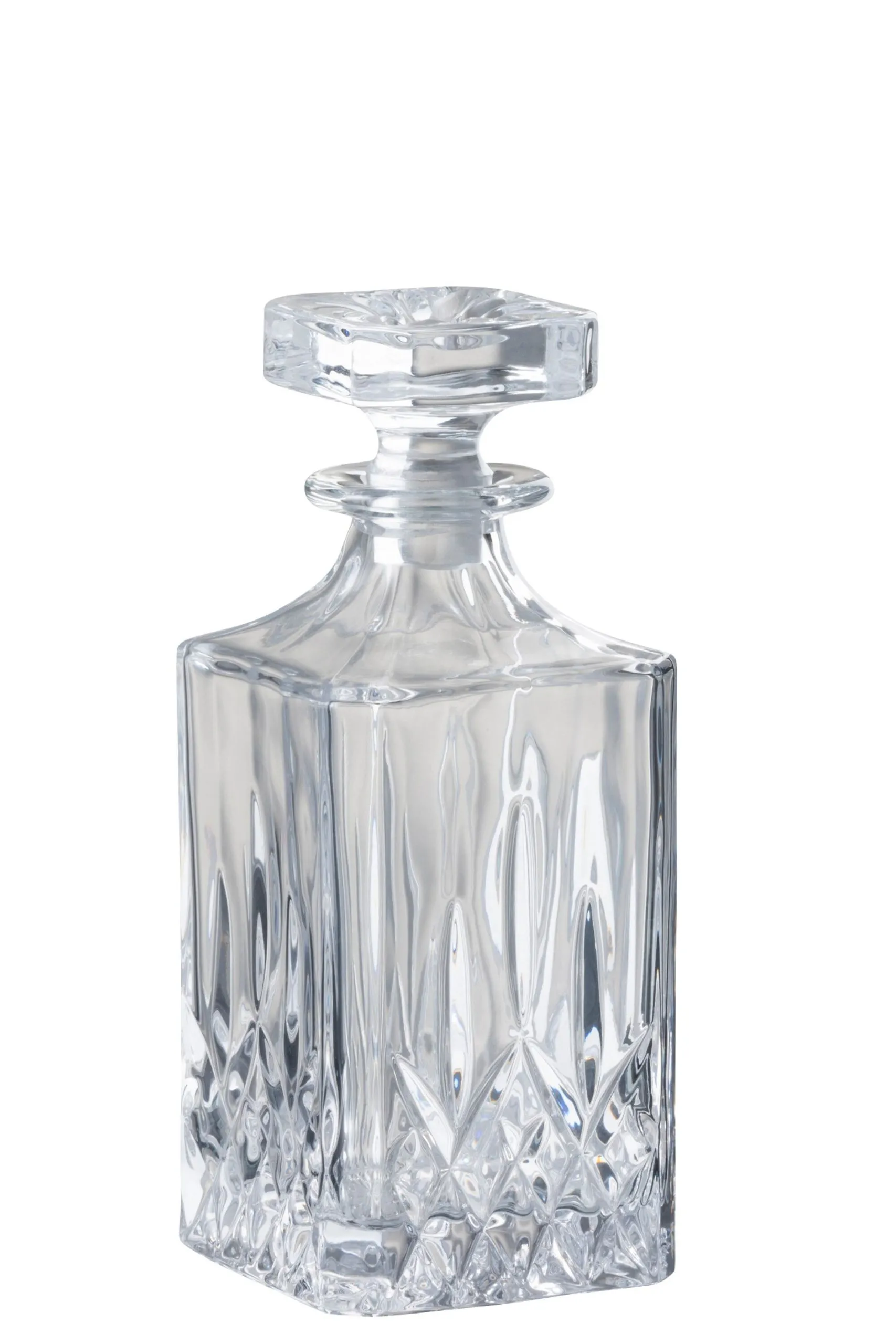 Carafe + bouchon verre taille transparent