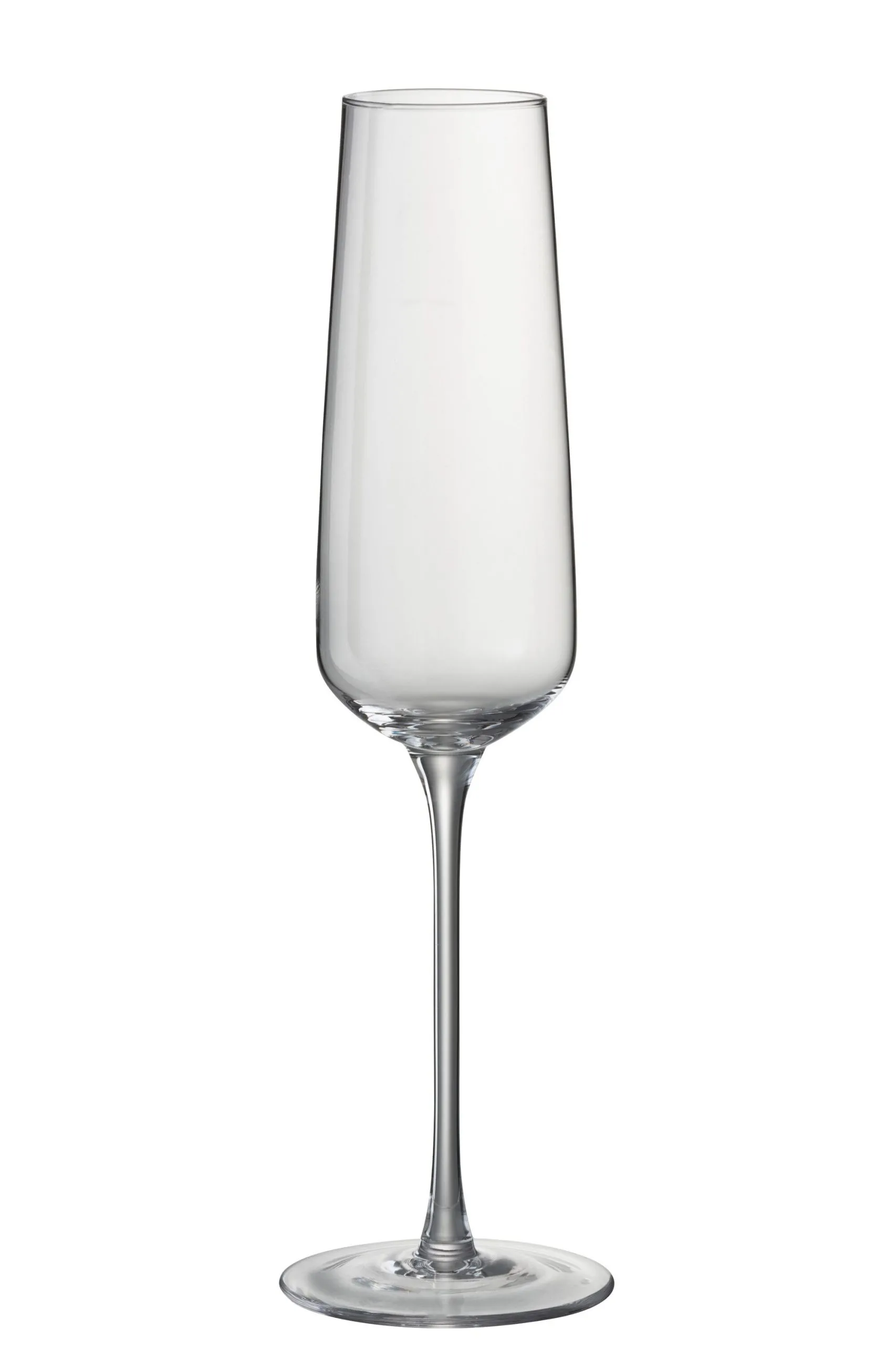 Verre a champagne leo verre transparent
