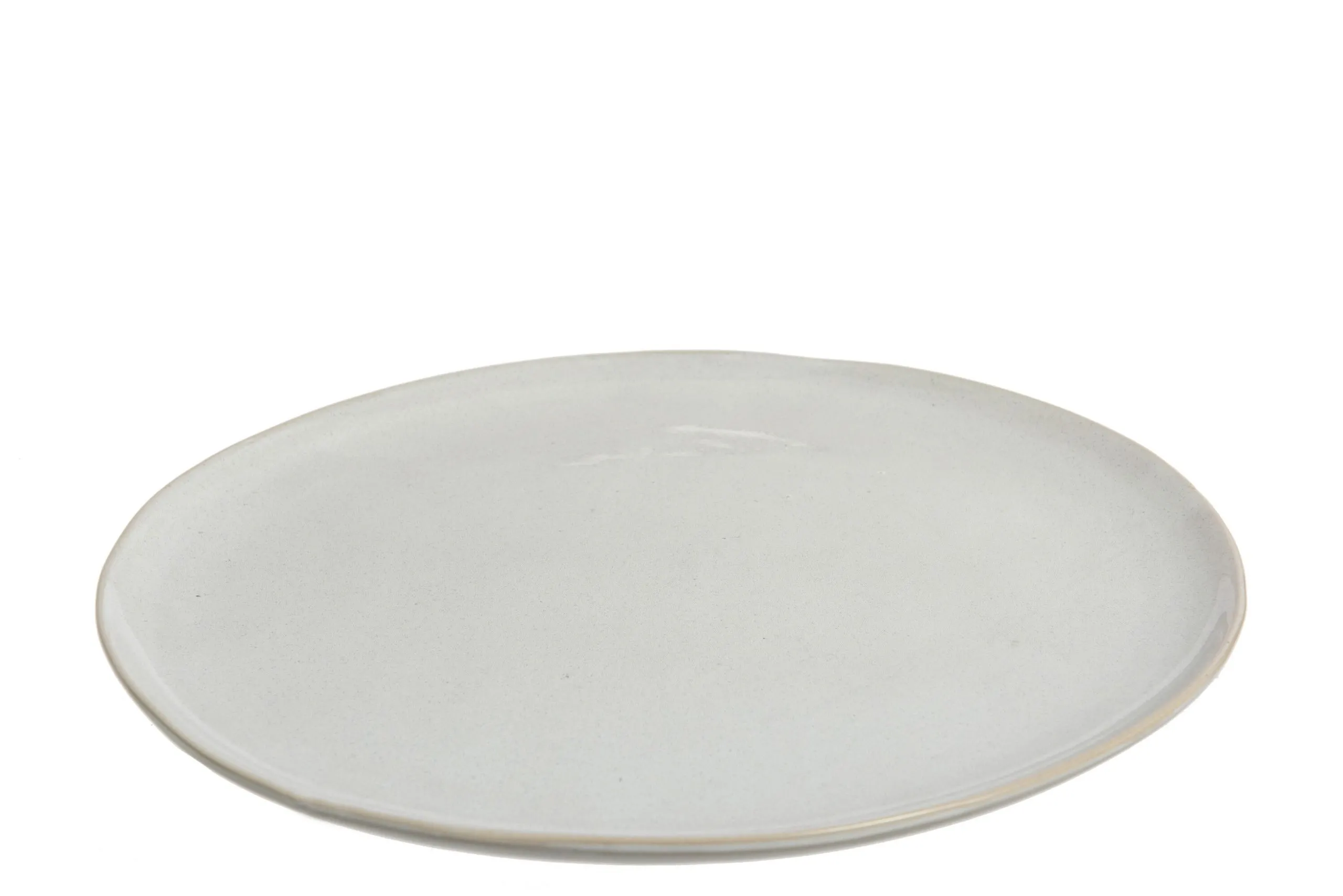 Assiette noa ceramique blanc large