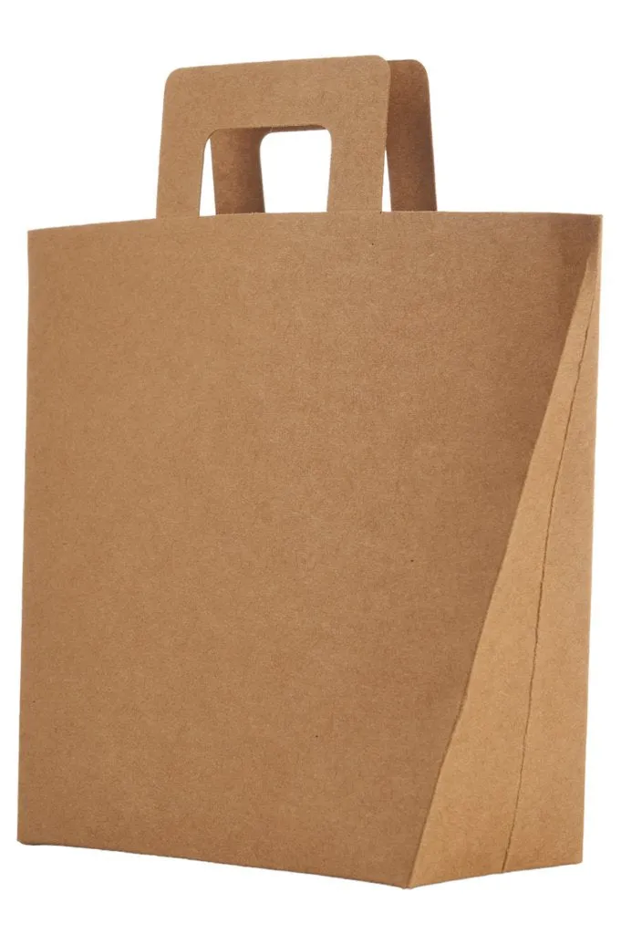 ARPIMEX Bag 12 Cardboard Bags 14.5 x 12.5 x 6.5 Havana