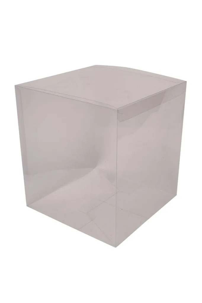 ARPIMEX Favor Box Pvc 18 x 18 x 20 Cm Transparent 10 Pcs