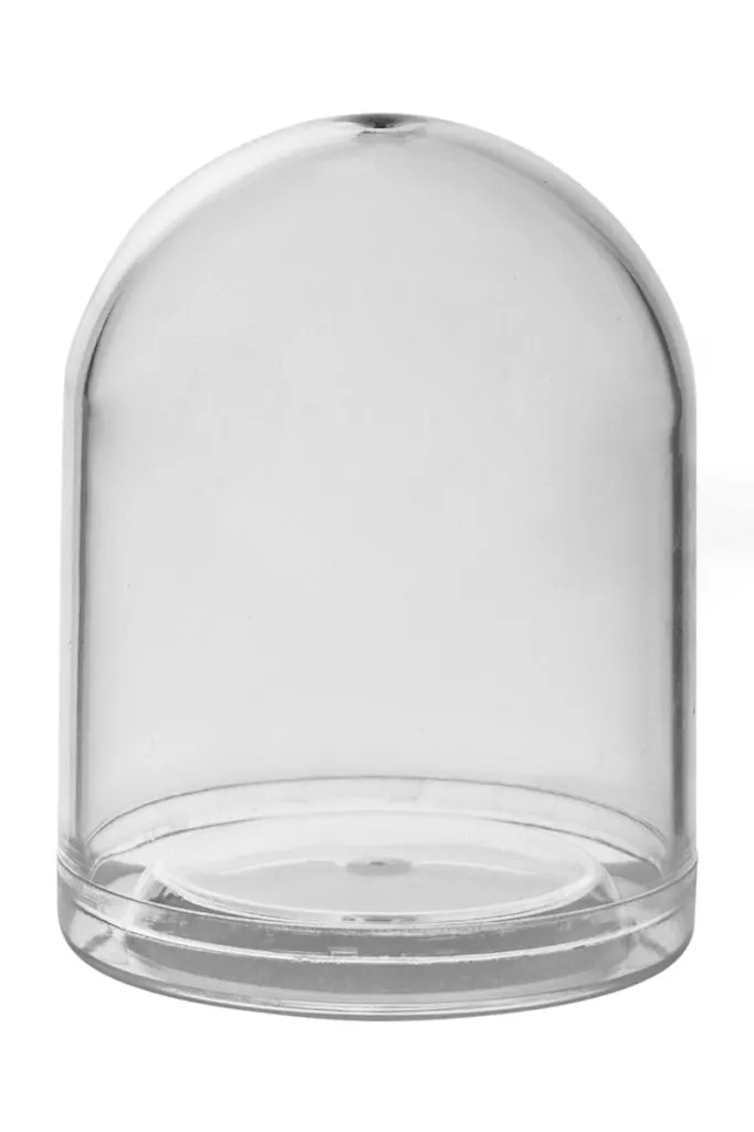 ARPIMEX Acrylic Bell Favor D 5.5 cm H 6 cm Transparent 10 pcs