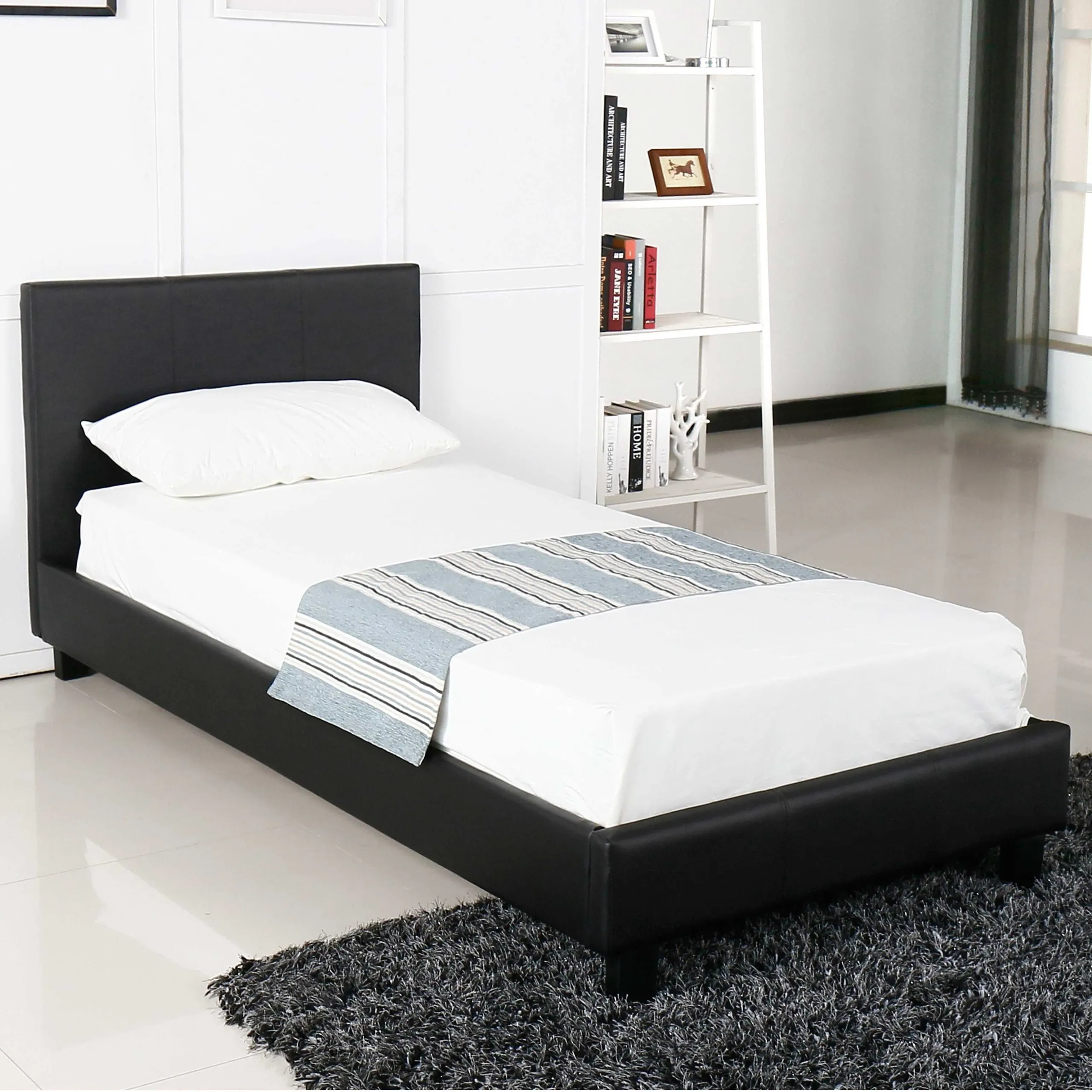 Lit simple Maxime - noir