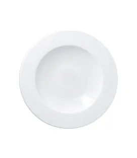 Assiette creuse rond blanc porcelaine vitrifiée Ø 25,9 cm Access Rak