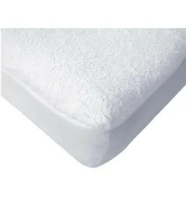 Protège matelas éponge PVC blanc 190x140 cm 225 g/m² coton Toucan