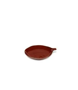 Assiette coupe creuse rond Venetian red grès émaillé 20x17 cm La Mère Serax