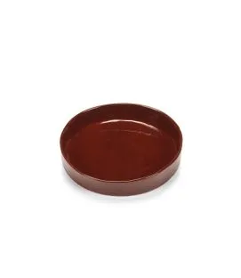 Assiette creuse rond Venetian red grès émaillé Ø 25 cm La Mère Serax