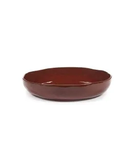 Bol de présentation rond Venetian red grès émaillé Ø 31,5 cm La Mère Serax