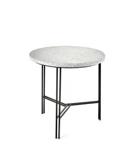 Table d'app terrazzo rond gris Ø 40 cm 40 cm Serax