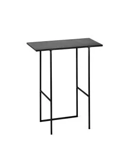 Table d'app cico rectangulaire noir 35x19x40 cm Serax