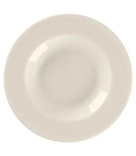 Assiette creuse rond blanc porcelaine bone china Ø 28 cm Bravura Rak